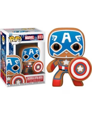 FUNKO pop marvel navidad galleta jengibre capitan america 50657
