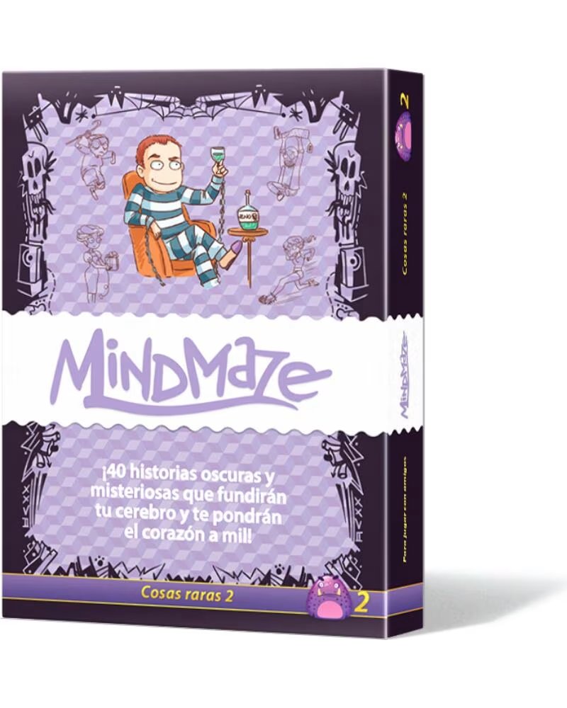 ASMODEE Juego de mesa mind maze cosas raras 2 pegi 14