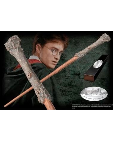 THE NOBLE COLLECTION Replica harry potter varita del personaje harry potter