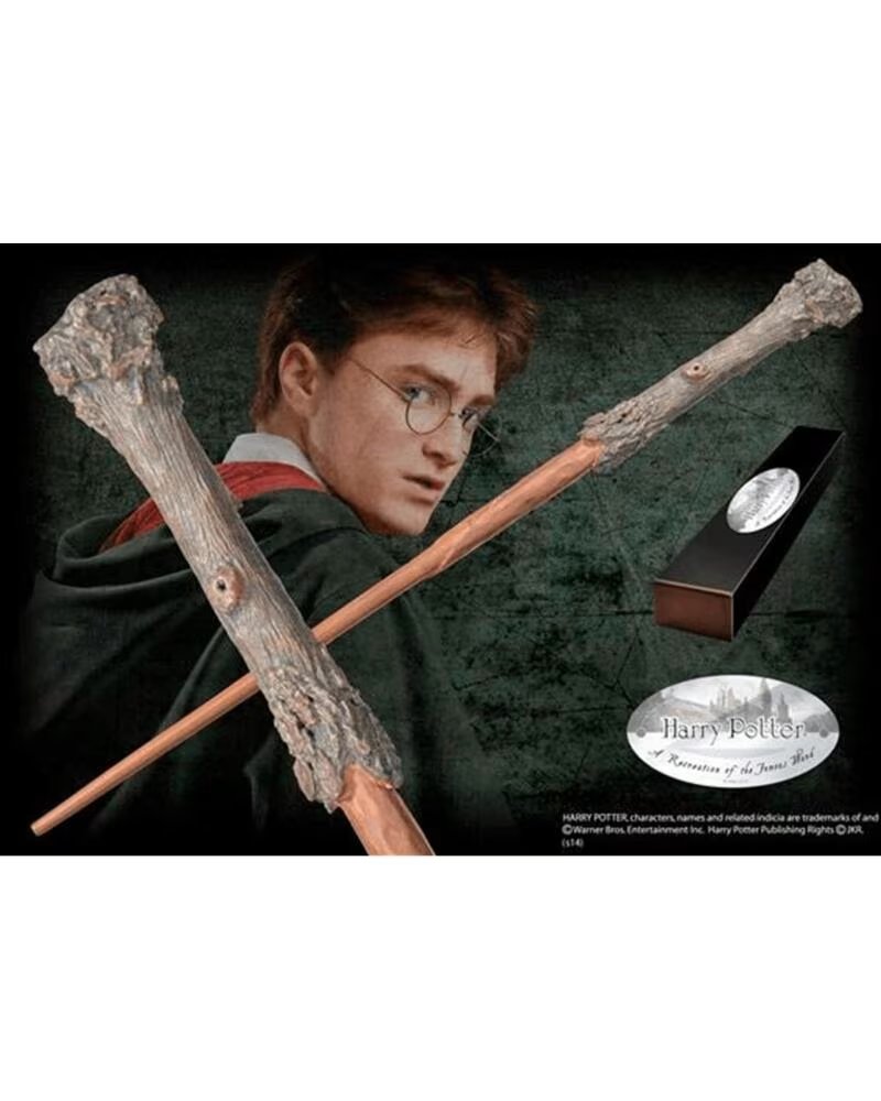 THE NOBLE COLLECTION Replica harry potter varita del personaje harry potter