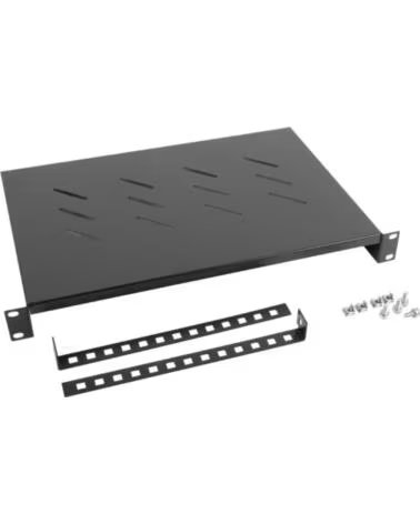 LANBERG Bandeja fija 1u 483x300 mm hasta 25kg rack de 19 negro