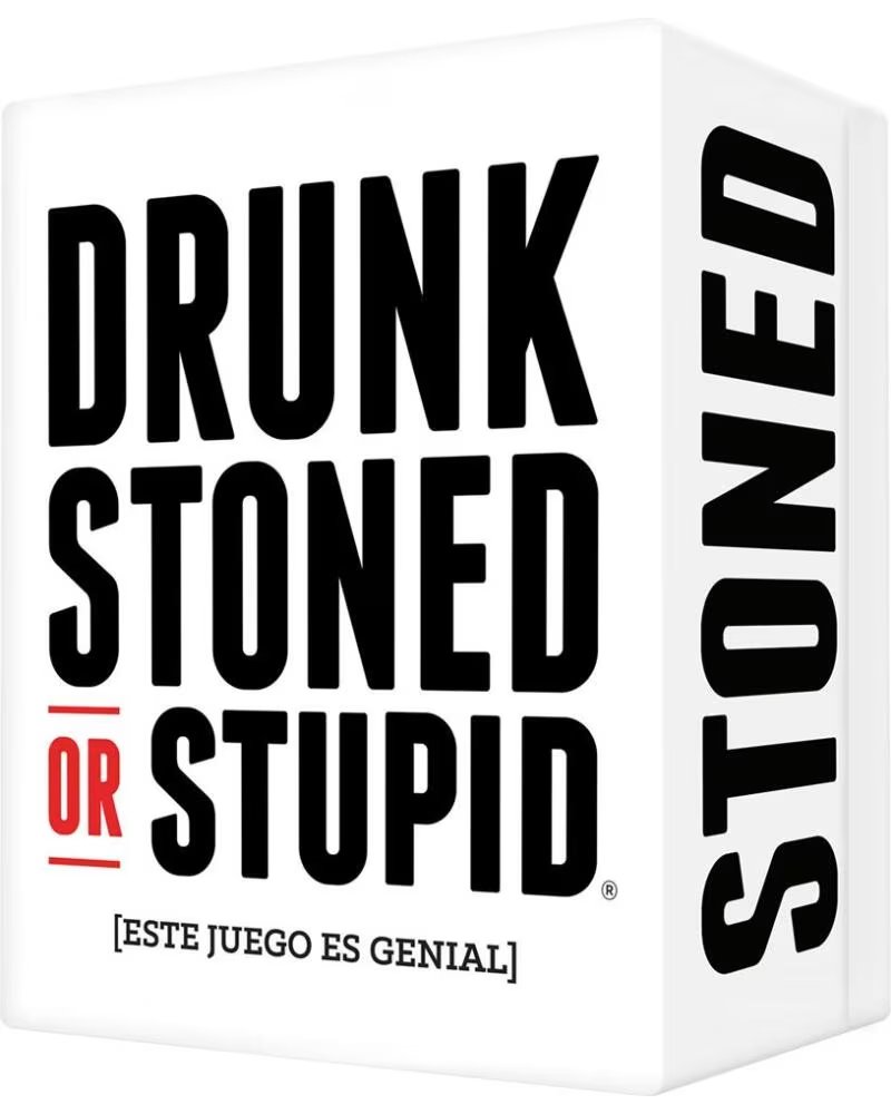 ASMODEE Juego de mesa drunk stoned or stupid pegi 18