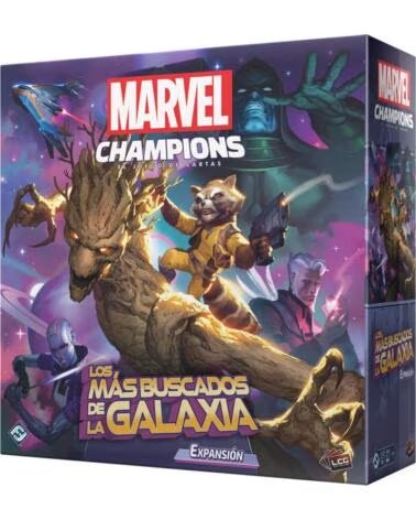 ASMODEE Juego de mesa marvel champions los mas buscados de la galaxia pegi 14