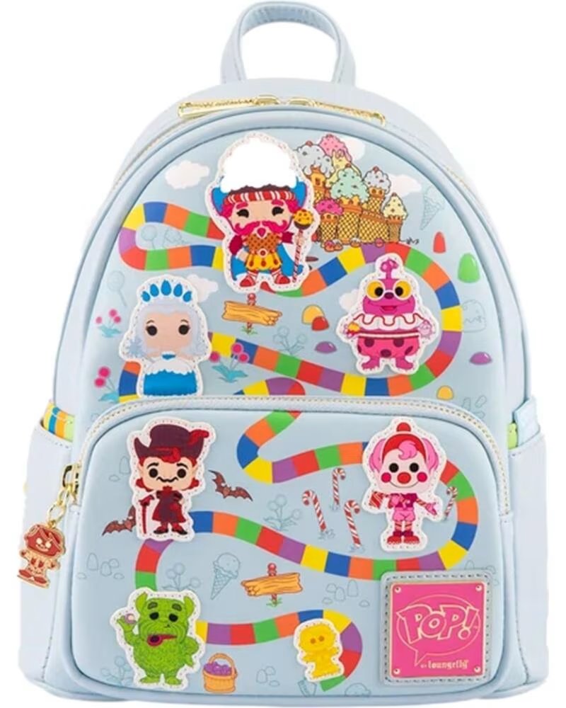 LOUNGEFLY Mochila candy land take me to the candy
