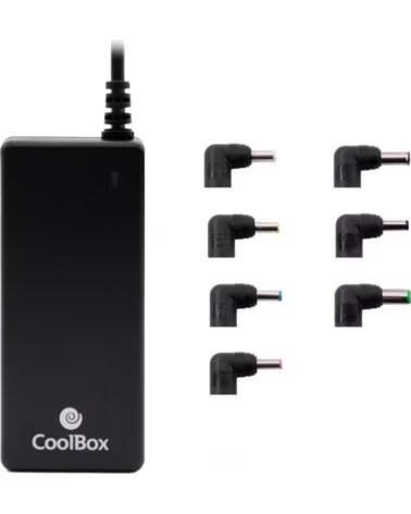 COOLBOX Adaptador cargador de corriente universal para portatiles 65w