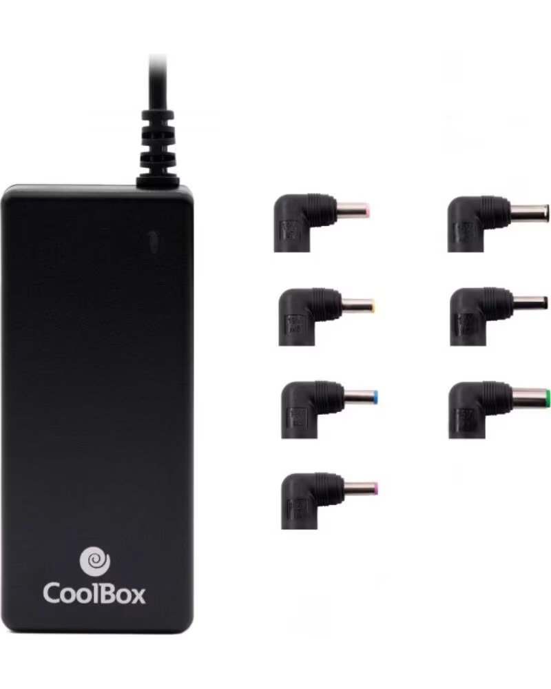 COOLBOX Adaptador cargador de corriente universal para portatiles 65w