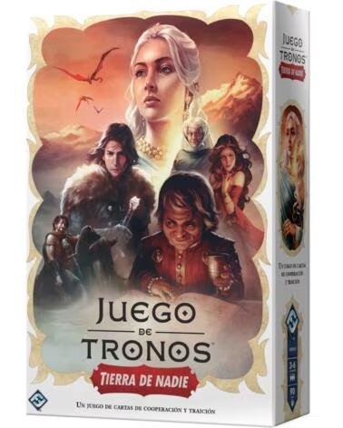 ASMODEE Juego de mesa juego de tronos tierra de nadie pegi 14