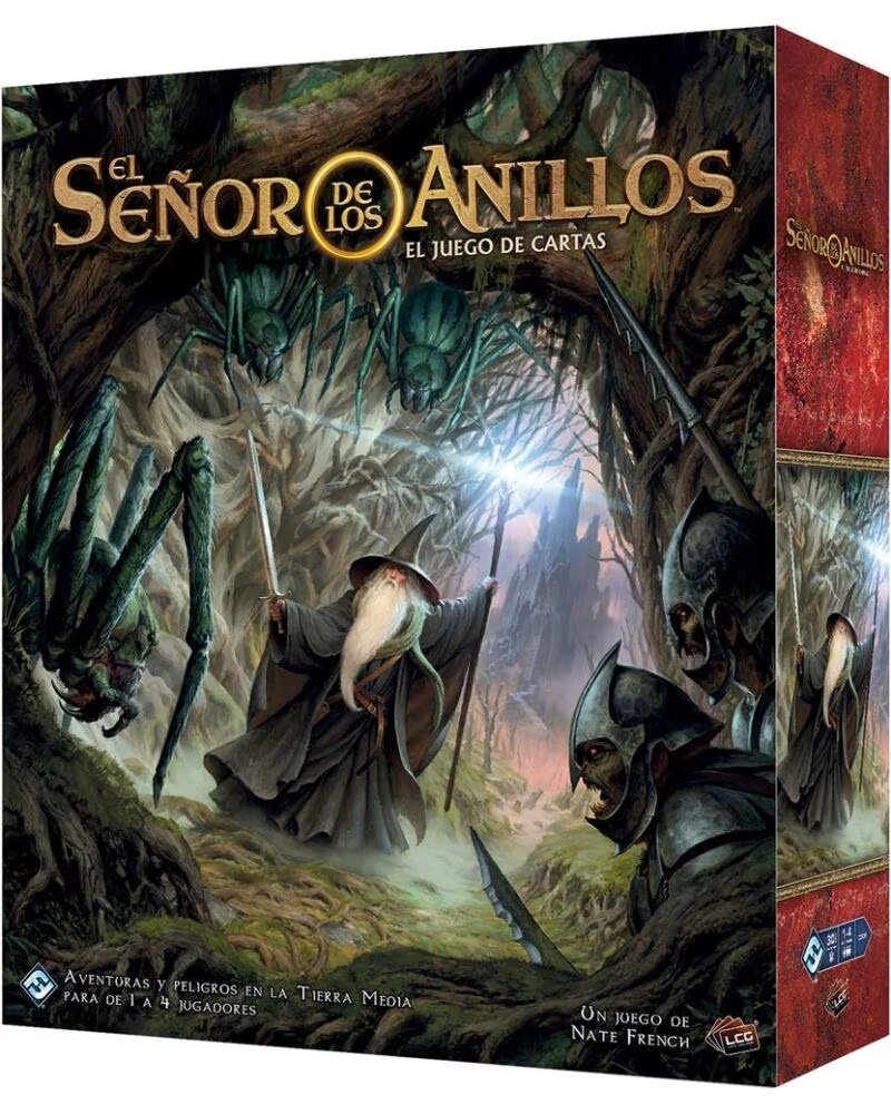 ASMODEE Juego de mesa el senor de los anillos caja basica edicion revisada pegi 14