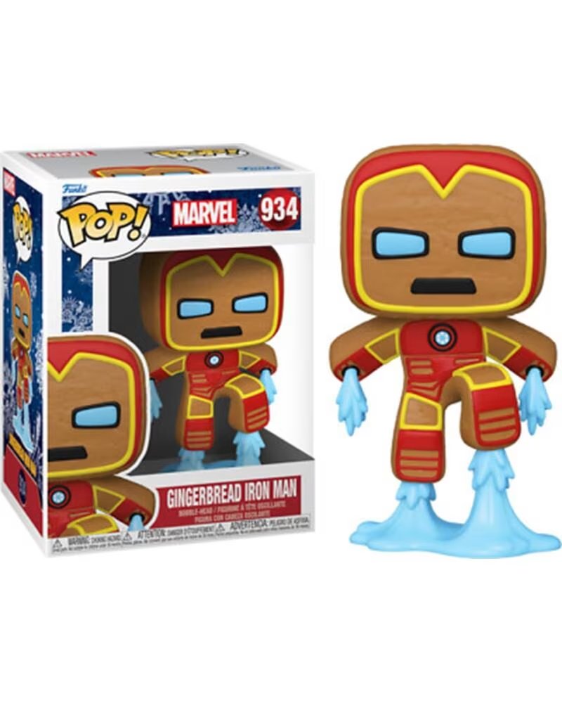FUNKO pop marvel navidad galleta jengibre iron man 50658