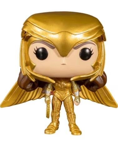 FUNKO pop dc wonder woman 1984 wonder woman traje dorado alas extendidas 46661