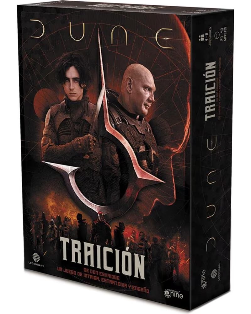 ASMODEE Juego de mesa dune traicion pegi 14