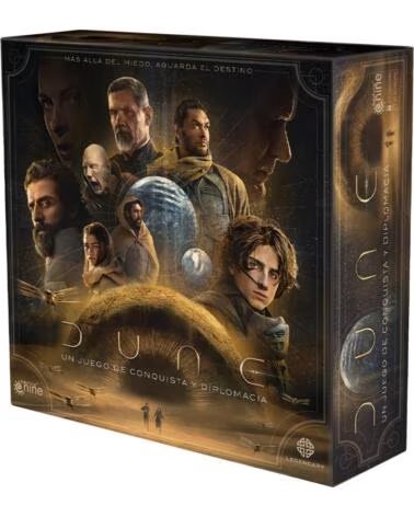 ASMODEE Juego de mesa dune un juego de conquista y diplomacia pegi 14