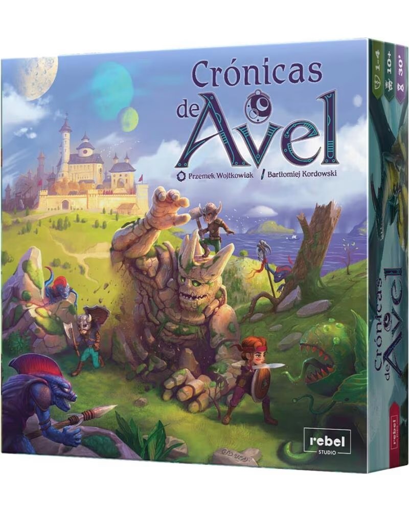 ASMODEE Juego de mesa cronicas de avel pegi 8