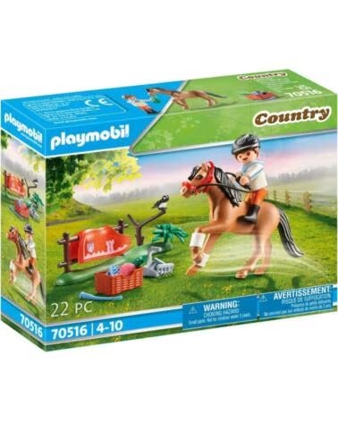 PLAYMOBIL coleccionable pony connemara