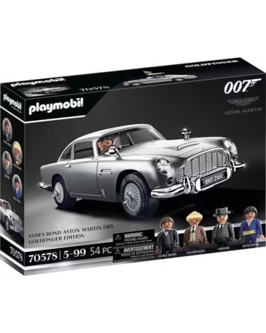 PLAYMOBIL james bond aston martin db5 - edicion goldfinger