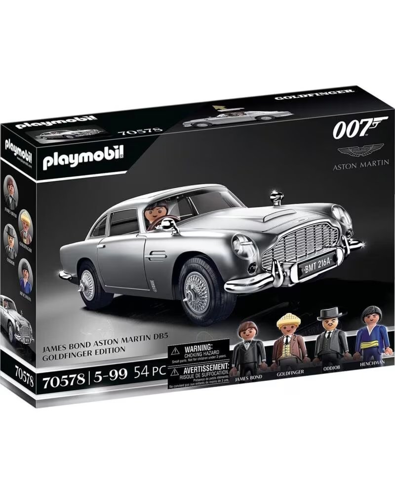 PLAYMOBIL james bond aston martin db5 - edicion goldfinger