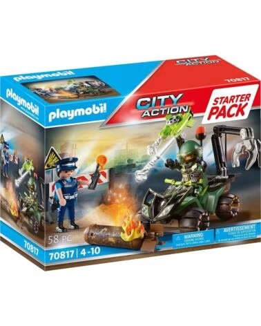 PLAYMOBIL starter pack policia entrenamiento