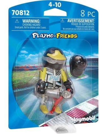 PLAYMOBIL piloto de carreras