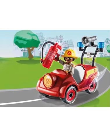 PLAYMOBIL d o c mini coche de bomberos