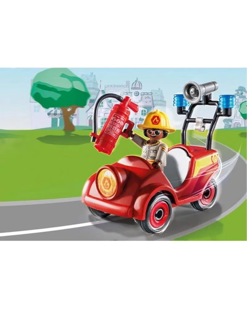 PLAYMOBIL d o c mini coche de bomberos