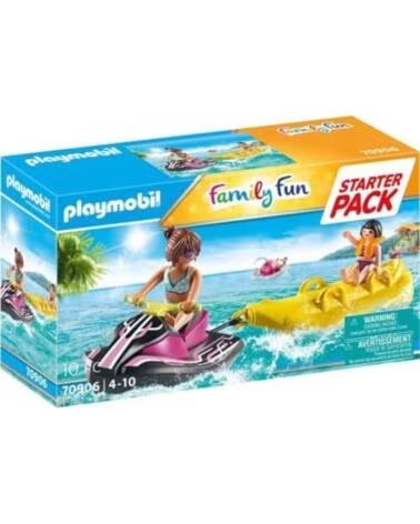 PLAYMOBIL starter pack moto de agua con bote banana