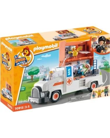 PLAYMOBIL duck on call camion ambulancia