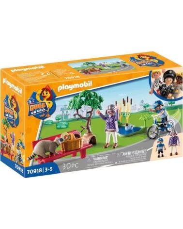 PLAYMOBIL duck on call accion policial atrapa al ladron