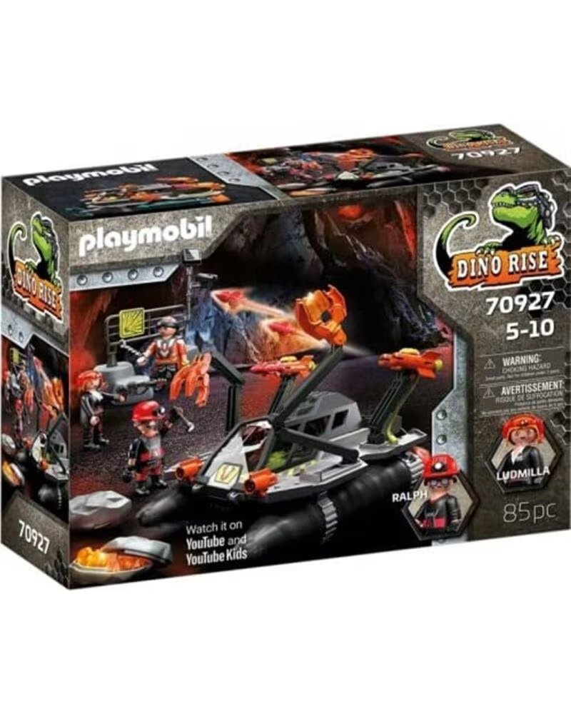 PLAYMOBIL dino rise comet corp taladro de demolicion