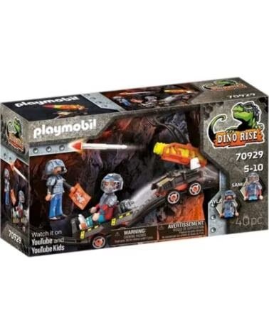 PLAYMOBIL dino mine carro de cohetes