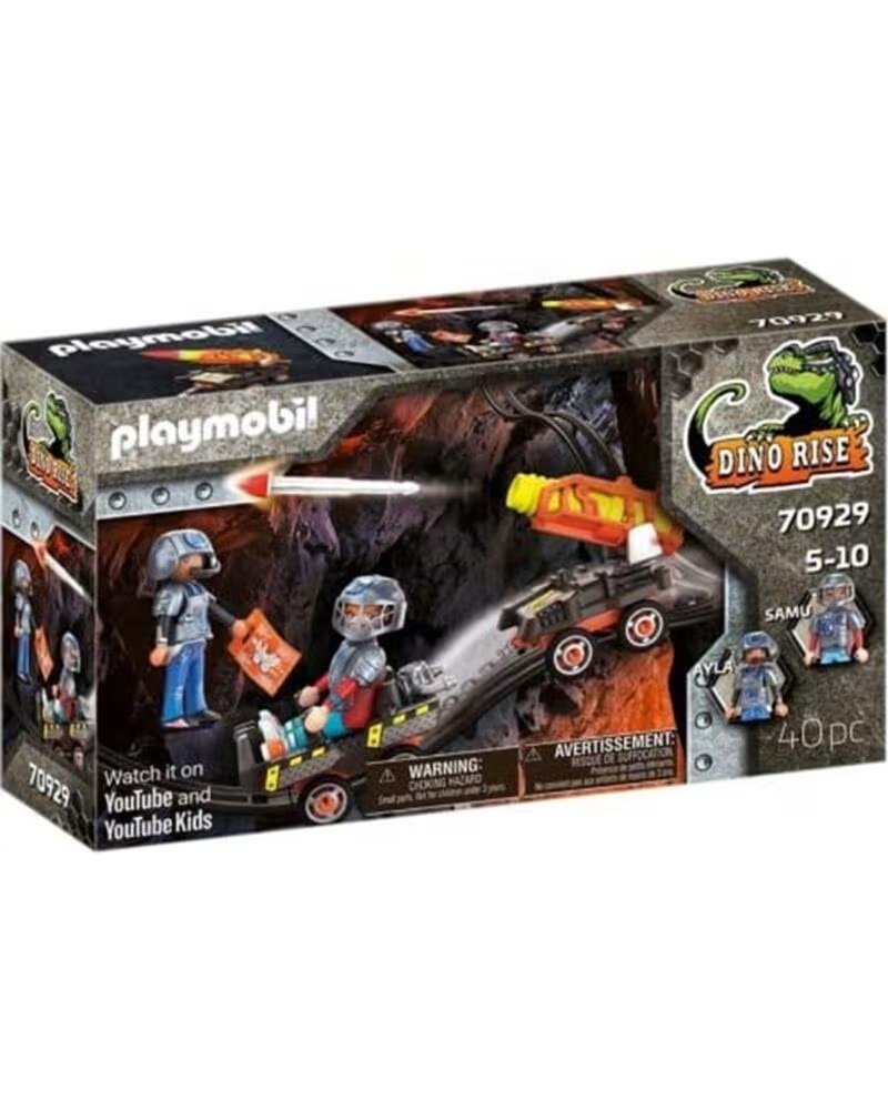 PLAYMOBIL dino mine carro de cohetes