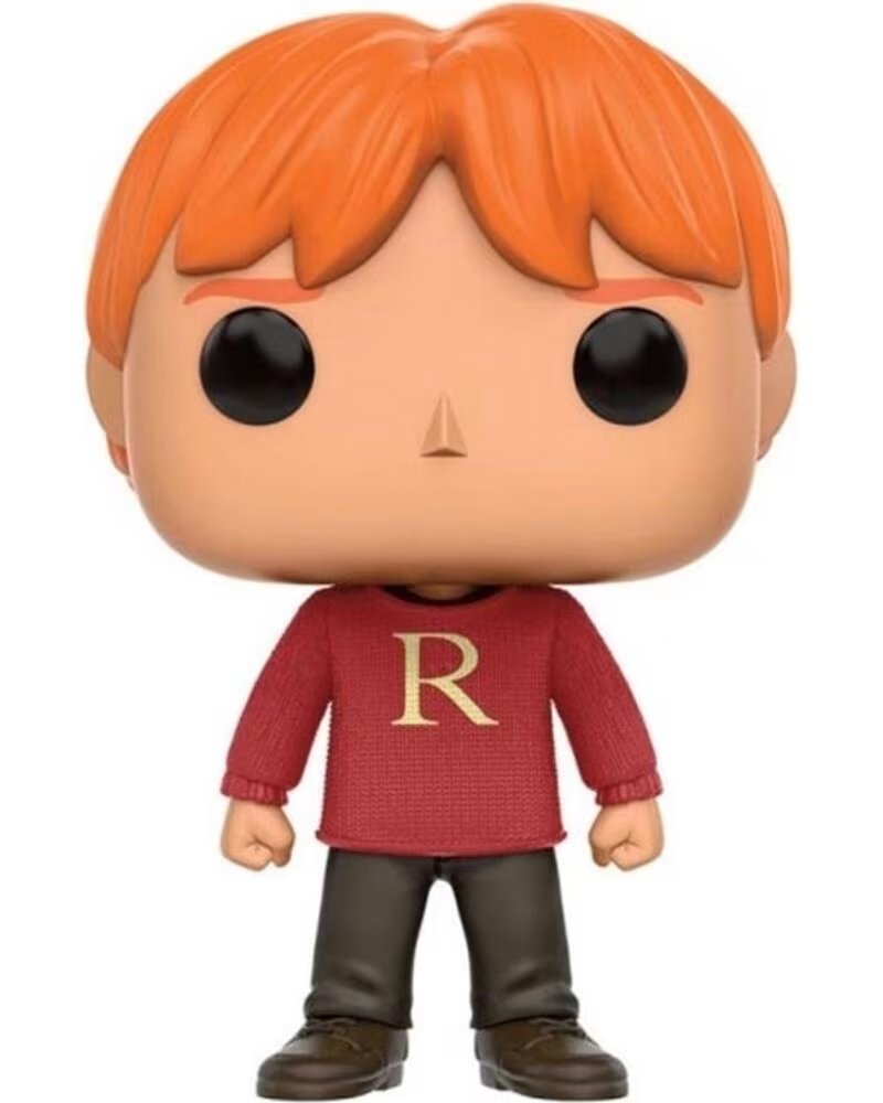FUNKO pop harry potter ron weasley con jersey con letra r 10996