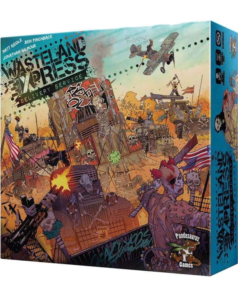 ASMODEE Juego de mesa wasteland express delivery service pegi 13