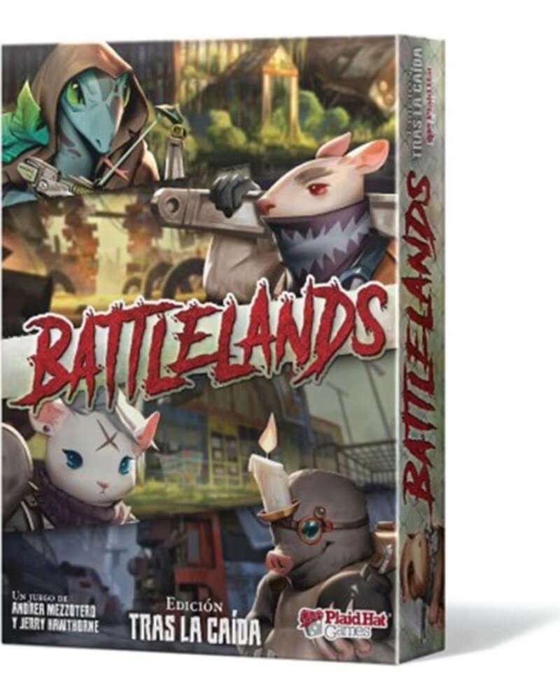 ASMODEE Juego de mesa battlelands tras la caida pegi 14