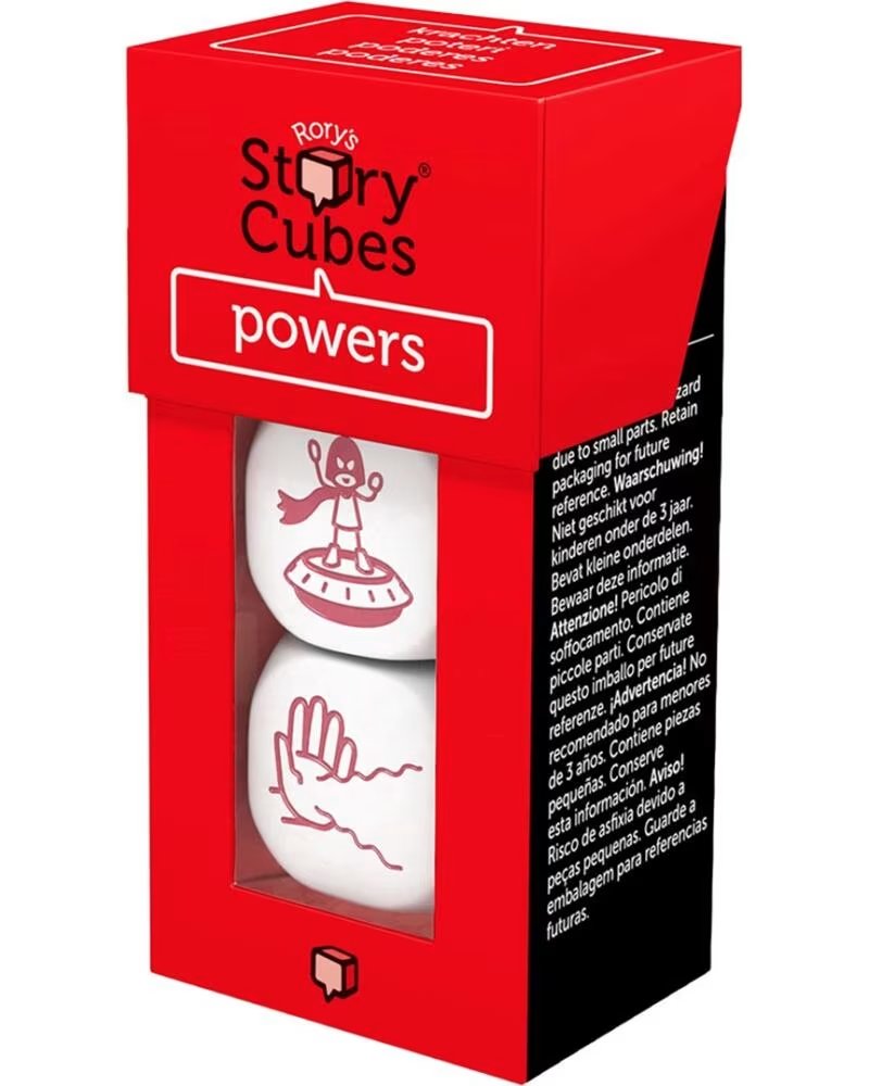 ASMODEE Juego de mesa story cubes poderes pegi 8