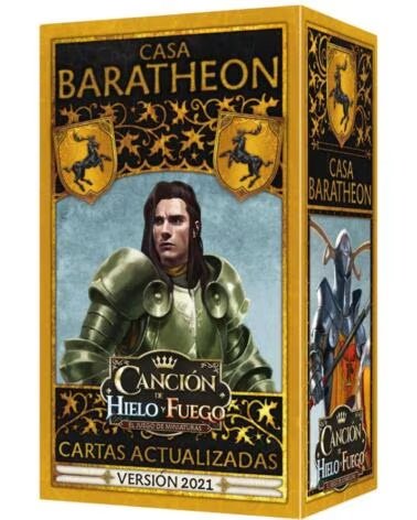 ASMODEE Juego de mesa cancion de hielo y fuego pack de faccion baratheon pegi 14