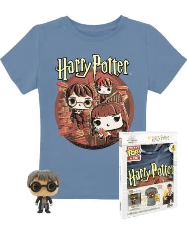 FUNKO Pop tee harry potter camiseta trio talla m