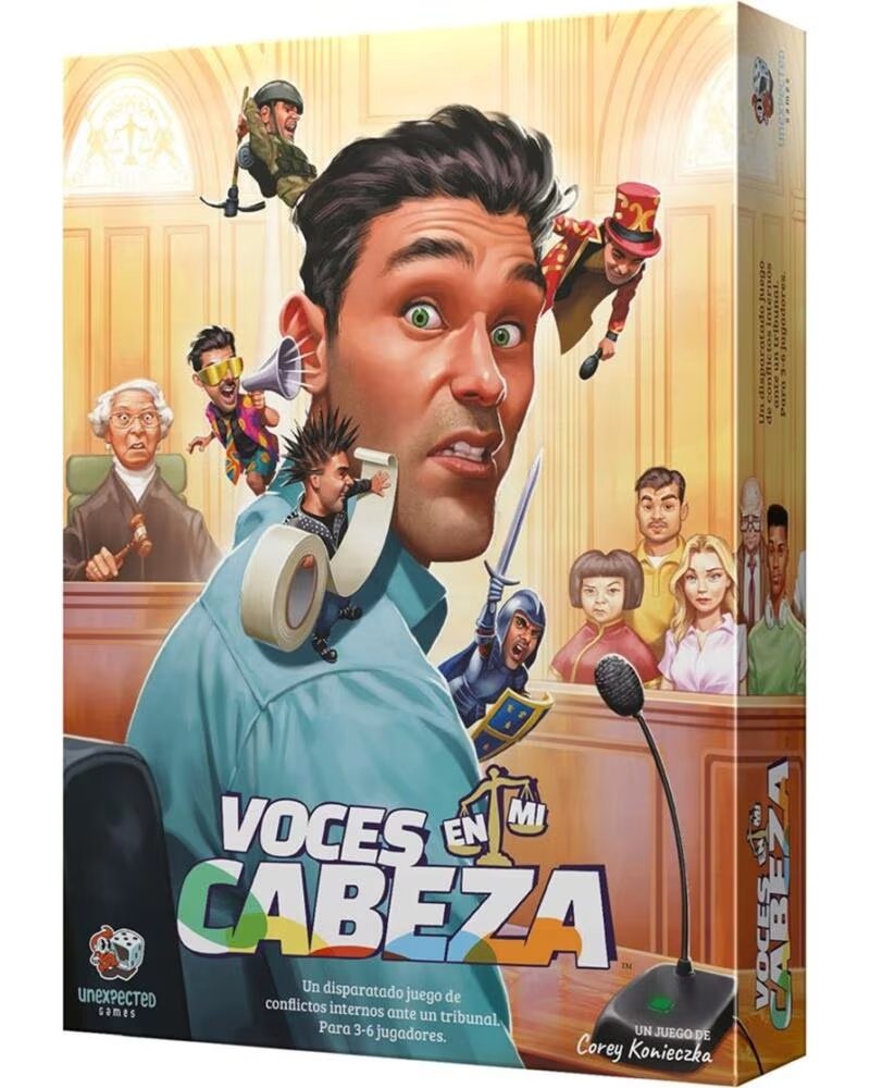 ASMODEE Juego de mesa voces en mi cabeza pegi 12