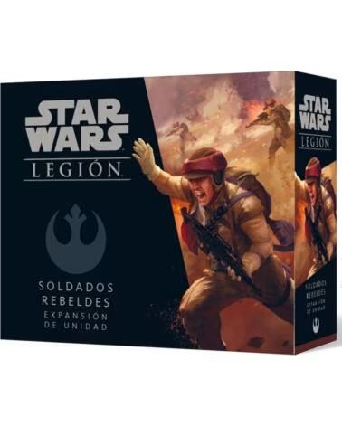 ASMODEE Juego de mesa star wars legion soldados rebeldes pegi 14