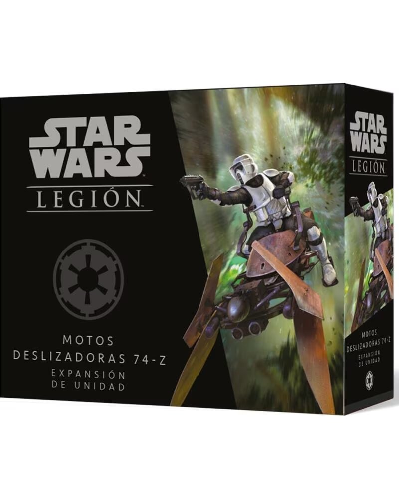 ASMODEE Juego de mesa star wars legion motos deslizadoras 74 - z pegi 14