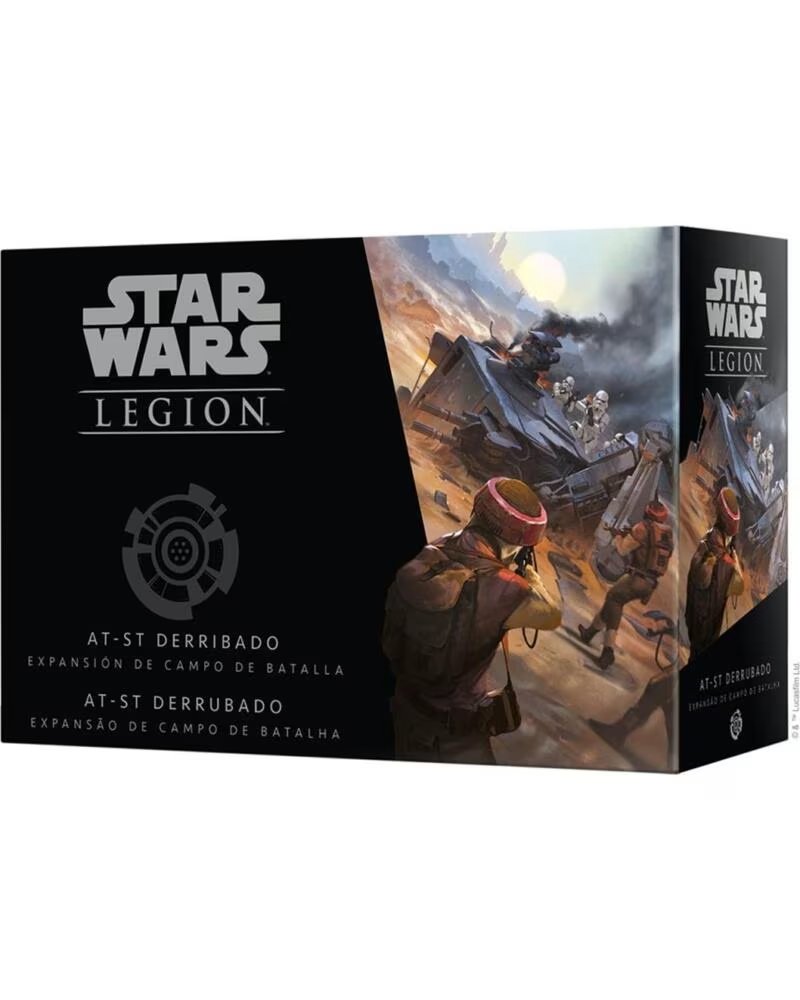 ASMODEE Juego de mesa star wars legion at - st derribado pegi 14