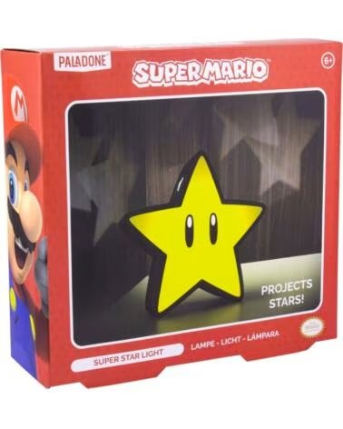 PALADONE Lampara super mario super estrella 25 cm