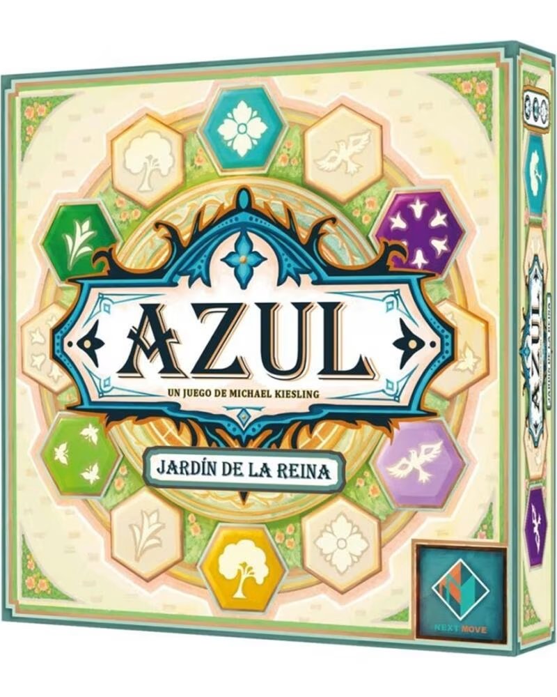 ASMODEE Juego de mesa azul jardin de la reina pegi 10