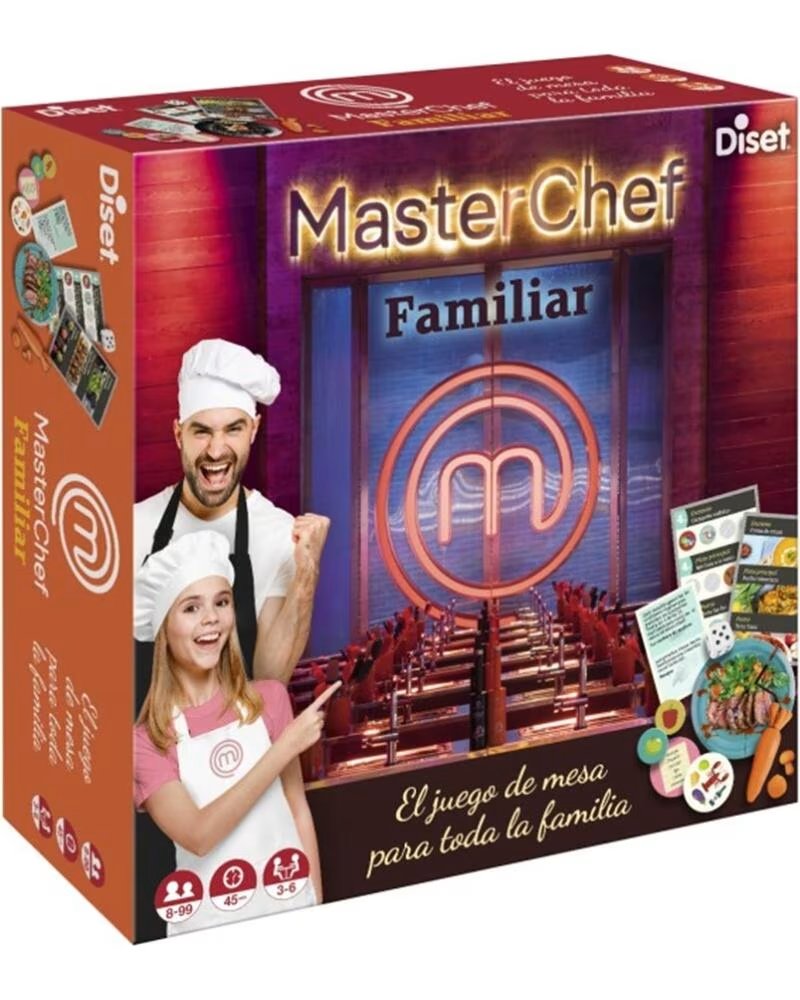 DISET Juego de mesa masterchef familiar pegi 10