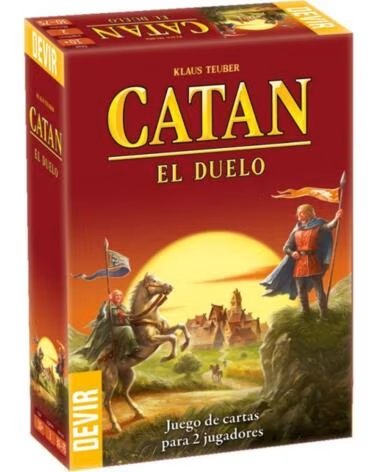 DEVIR Juego de mesa catan el duelo pegi 10 2 jugadores