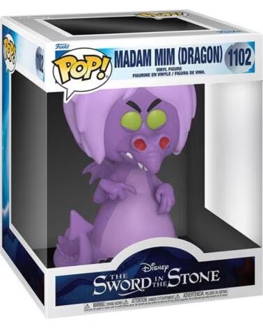 FUNKO pop disney the sword in the stone madam mim dragon con opcion aleatoria chase