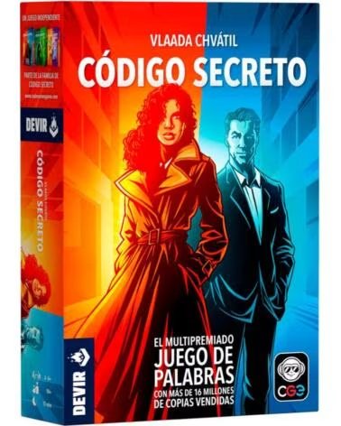 DEVIR Juego de mesa codigo secreto pegi 8
