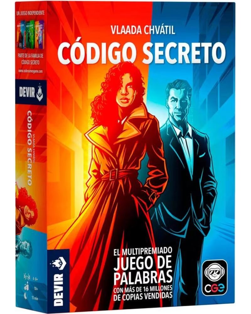 DEVIR Juego de mesa codigo secreto pegi 8