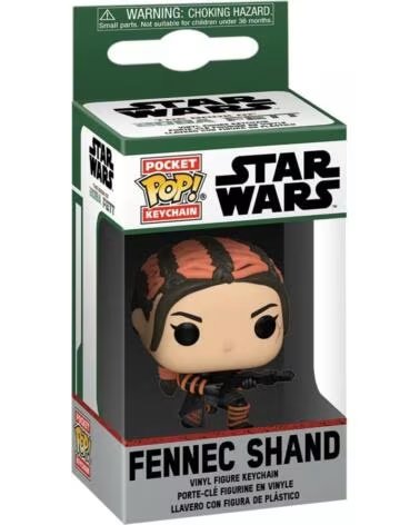 FUNKO pop keychain llavero star wars the book of boba fett fennec