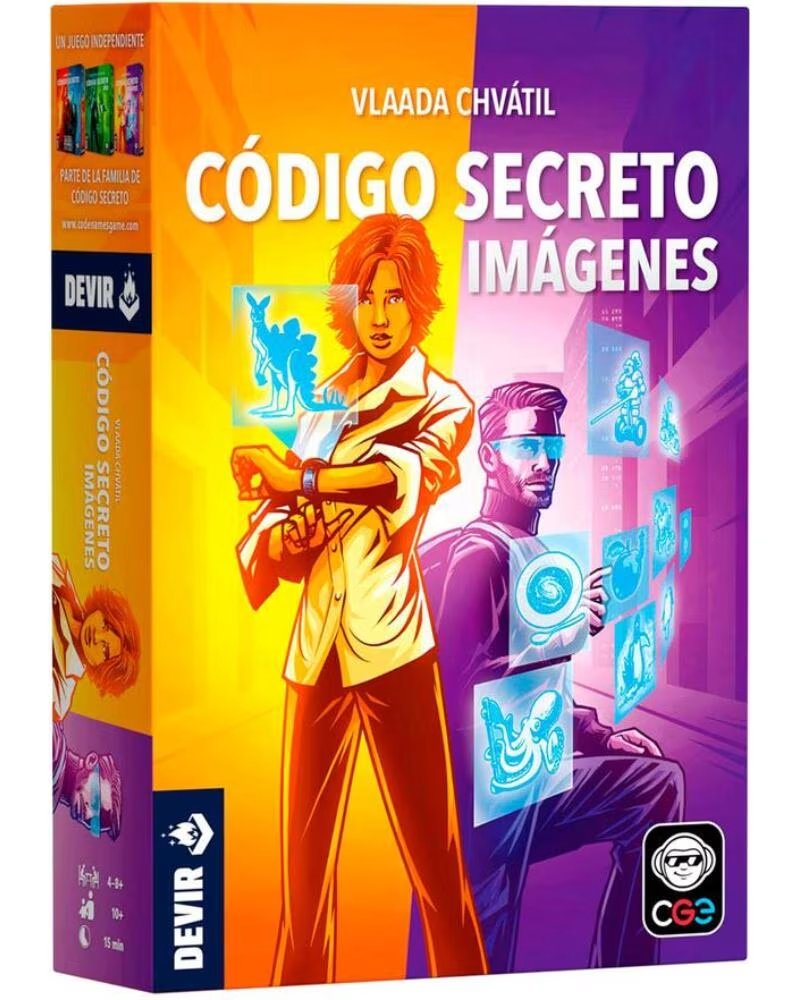 DEVIR Juego de mesa codigo secreto imagenes pegi 10