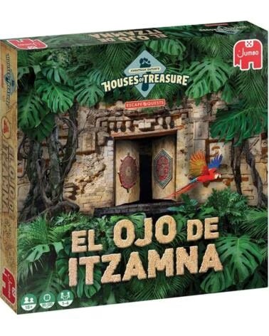 JUMBO Juego de mesa escape quest el ojo de itzama pegi 16